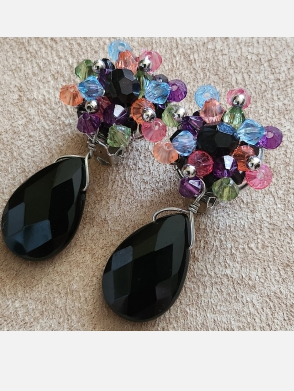 VTG Clip on Earrings Chico's Style